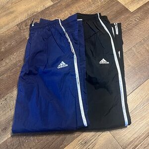 Adidas Kids Joggers - Blue and Black set of 2